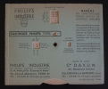 Disque Philips Industries - Barême des caractéristiques d'emploi pratique des électrodes Philips. Collectif