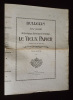 Bulletin de la Société archéologique, historique et artistique Le Vieux Papier : chemise pour relier le Tome 10. Collectif