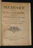 M&eacute;moire pour M. de Saint-Michel. Contre M. Thiroux d'Ouarville. Et encore contre M. le Duc de Chevreuse, et M. le procureur g&eacute;n&eacute;ral. S&eacute;guier, Le ...
