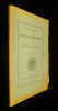 Bulletin et mémoires de la Société Archéologique du département d'Ille-et-Vilaine, Tome LIX - 1933. Collectif