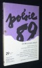 Poésie 89 n°29, octobre 1989. Un siècle sans anges ?. Benn Gottfried,Collectif,Rilke Rainer Maria