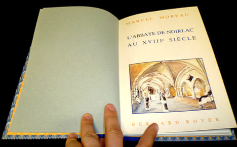 L'Abbaye de Noirlac au XVIIIe siècle. Moreau Marcel