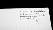 Lettres à la fugitive. Terray Emmanuel