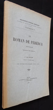 Le roman de Pérédur, texte gallois traduit en breton. Le Roux J.