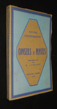 Conseils et pensées. Larcher E.,Pauchet Victor