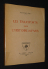 Les Transports dans l'histoire de Paris. George-Day