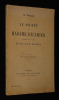 Le Secret de Madame Récamier (Secret d'alcôve) révélé par M. Récamier. Potiquet Dr.