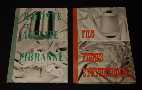 Rayonne et acétate - Fibranne / Fils et fibres synthétiques (2 volumes). Collectif