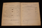 Livret et bulletins scolaires du Collège Colonial de Sidi-Bel-Abbès (Algérie), 1937-1941. Collectif