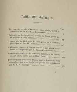 Mélanges (9e série)