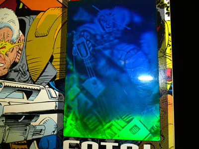 X-Force #25 Fatal Attractions Home Warrior Behold Now the Exodus Marvel (Havok Hologram on Cover)