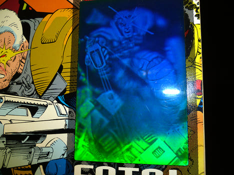 X-Force #25 Fatal Attractions Home Warrior Behold Now the Exodus Marvel (Havok Hologram on Cover). Collectif,Lee Stan