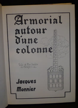 Le combat des Trente. Armorial autour d'une colonne. Monnier Jacques,Pitre-Chevalier