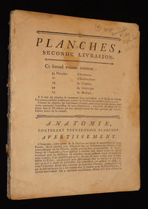 Anatomie, contenant trente-trois planches