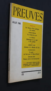 Preuves n°173 (juillet 1965)
