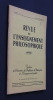 Revue de l'enseignement philosophique, 3e année, n°5-6 (juillet-septembre 1953) . Collectif