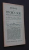 Journal de psychologie normale et pathologique, 47e-51e années, n°3, juillet-septembre 1954. Collectif
