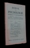 Journal de psychologie normale et pathologique, 54e année, n°1, janvier-mars 1957. Collectif