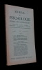 Journal de psychologie normale et pathologique, 46e année, n°1, janvier-mars 1953. Collectif