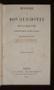 Histoire de Don Quichotte de la Manche. Cervantes,Lejeune Abbé