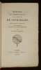 Mémoires et correspondances de la marquise de Courcelles, publiés d'après les manuscrits avec une notice, des notes et les pièces justificatives par ...