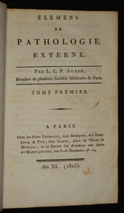 Elémens de pathologie externe