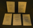Les cahiers de Radio-Paris de 1933 ( 5 volumes) . Collectif