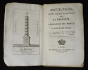 Institutions dans leurs rapports avec la religion, l'éducation des princes et l'instruction publique. Foulaines M. de