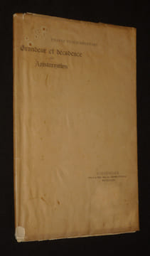Grandeur et décadence des aristocraties. Conférence faite le 25 mars 1890 aux Matinées littéraires. Funck-Brentano Frantz