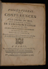 Procès-verbal des conférences tenues par ordre du Roi, pour l'examen des articles de l'ordonnance civile du mois d'avril 1667 ; et de l'ordonnance ...