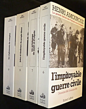 La grande histoire des français sous l'occupation (10 volumes). Amouroux Henri