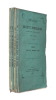 Annales de la Société d'émulation de l'Ain (17e année) (4 volumes). Collectif