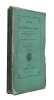 Revue des sociétés savantes (sciences mathématiques, physiques et naturelles), 3e série, tome II, année 1879 (1re, 2e et 3e livraisons) (3 volumes). ...