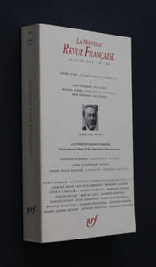 La Nouvelle Revue Française, janvier 2002 - n°560