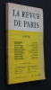 La revue de Paris, janvier 1963 (70e année). Collectif,Lord James,Maurois André