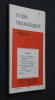 Etudes théologiques et religieuses n°2 (1962). Collectif