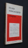 Etudes théologiques et religieuses n°2 (1971). Collectif