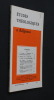 Etudes théologiques et religieuses n°3 année 1966. Collectif