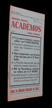 Académos (médecine naturelle) n°9. Collectif
