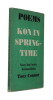 Kon in Springtime (poems). Connor Tony