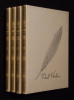 Oeuvres poétiques de Verlaine (4 volumes). Verlaine Paul