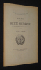 Bulletin de la Société Historique du VIe arrondissement de Paris, Tome XXII, année 1921. Collectif