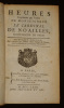 Heures imprimées par l'ordre de Monseigneur le Cardinal de Noailles, archevesque de Paris. Nouvelle édition, qui contient les offices selon l'usage de ...