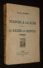 Stances à la rose, suivi de Le Baiser de Sappho. Pichery Ronan