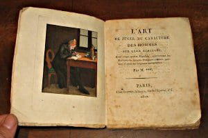 L'Art de juger du caractère des hommes sur leur écriture. Anonyme
