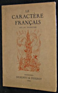Le Caractère français dit de tradition