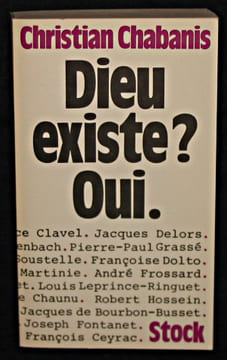 Dieu existe? Oui.. Chabanis Christian