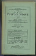 L'année psychologique : 34° année (1933). Collectif