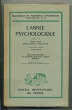 L'année psychologique 47° et 48° année (1946-47). Collectif