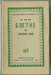 La vie de Goethe. Carré Jean-Marie